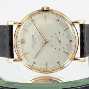 Patek Philippe Calatrava or rose Grande Taille année 50
