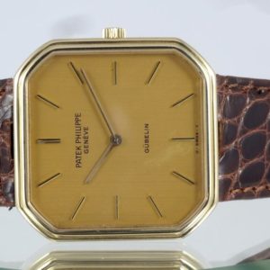 Patek Philippe Octogonal cadran Gubelin Papier d'origine