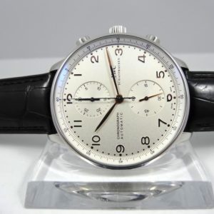IwC Portugaise cadran Blanc Index Or rose Full Set