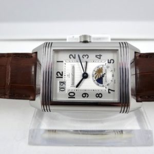 Jaeger Lecoultre Réf 240.8.72 Auto Grande Reverso Acier GMT Jamais Portée