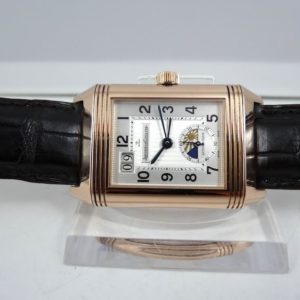 Jaeger Lecoultre Réf 240.2.72 Auto Grande Reverso Or rose GMT Jamais Portée