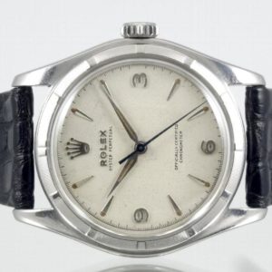 Rolex Bubble Back Cadran Explorer Albinos 35mm