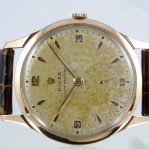 Rolex Style Calatrava Or rose mécanique 36mm