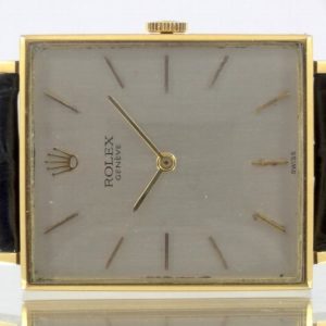 Rolex Tank Or jaune mecanique Circa 1964