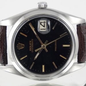 Rolex Date 34mm Black Dial Circa 1978