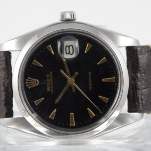 Rolex Oyster Date Précision cadran noir 34mm