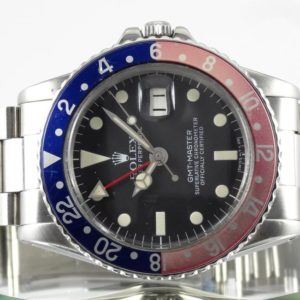 Rolex GMT Vintage Lunette Pepsi unique Circa 1971