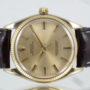 Rolex Oyster or jaune 34mm Automatique CIRCA 1960