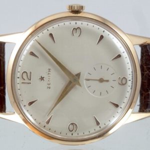 Zenith Style Calatrava or rose 37mm Circa 1950
