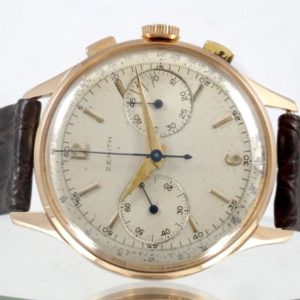 Zenith or rose Chrono 37,5mm avec sa boite