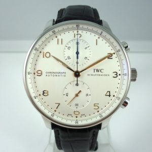 Portugaise Chronographe Acier/Cuir Réf.IW371401