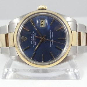 Rolex Datejust or & acier Vintage année 1978