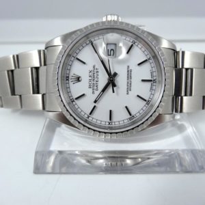 Rolex Datejust cadran Blanc année 1991