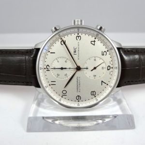 IWC Portugaise cadran crème index Or rose Papiers Révisions 2011