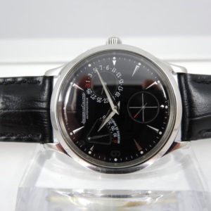 Jaeger Lecoultre réf 140.8.93 S Master Réserve de marche cadran noir
