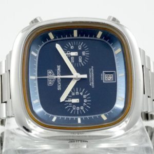 Heuer Silverstone Réf 110.313B cadran bleu