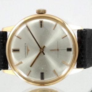 Longines Calatrava Solo Tempo or jaune 35mm
