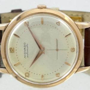 Movado Solo Tempo or rose automatique 38mm