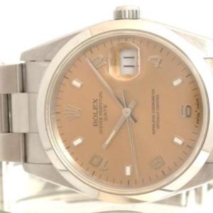 Rolex Date Réf 15200 Circa 1991 avec papiers
