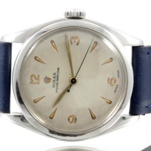 Rolex Réf 6022 cadran style Explorer 34mm