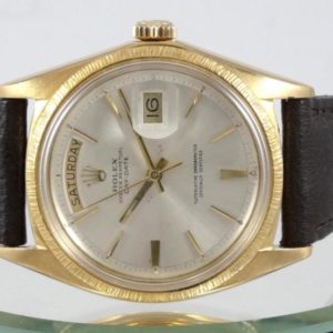Rolex Day-Date  Réf 1807 Lunette Striée Circa 1957