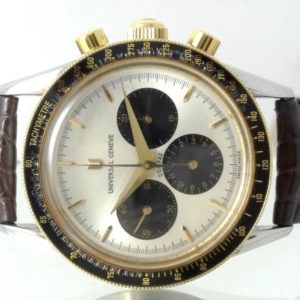Universal Genève Chrono Compax Baby Nina Rindt Première main Jamais polie