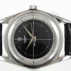 Universal Pre-Polerouter cadran Noir laqué REF. 20217/4