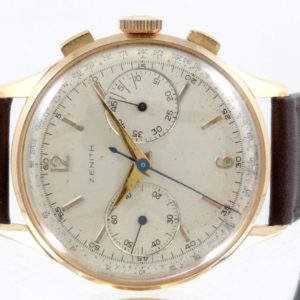 Zenith Chrono Or rose Grande Taille 37mm Jumbo