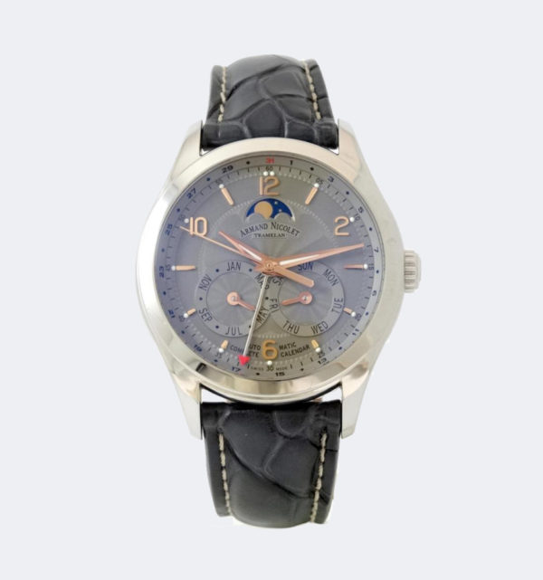 Armand Nicolet Phase de lune calendrier comme neuve