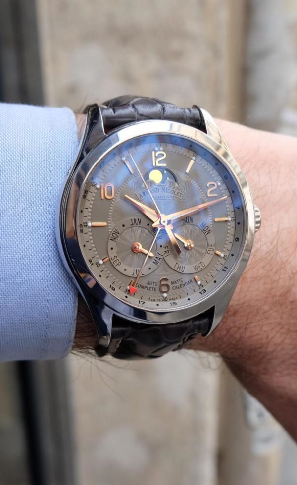 Armand Nicolet Phase de lune calendrier comme neuve