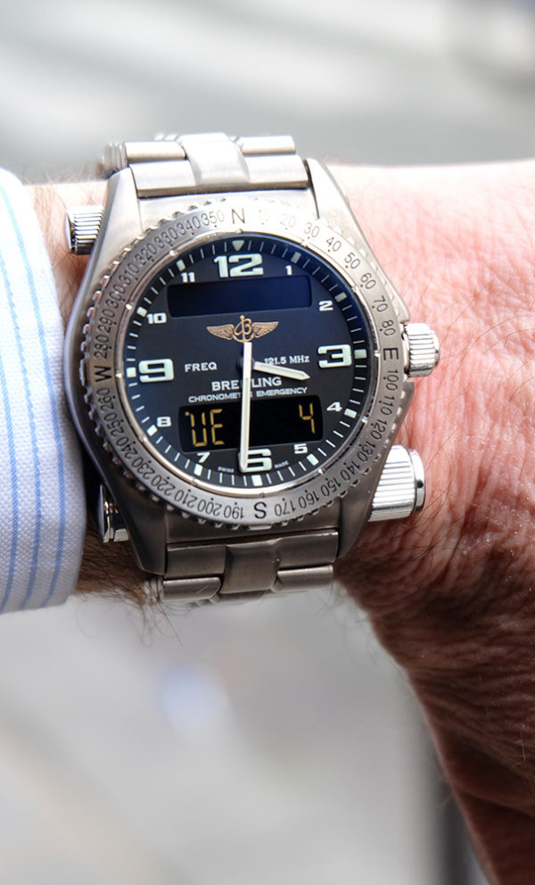 Breitling Emergency Titane comme neuve