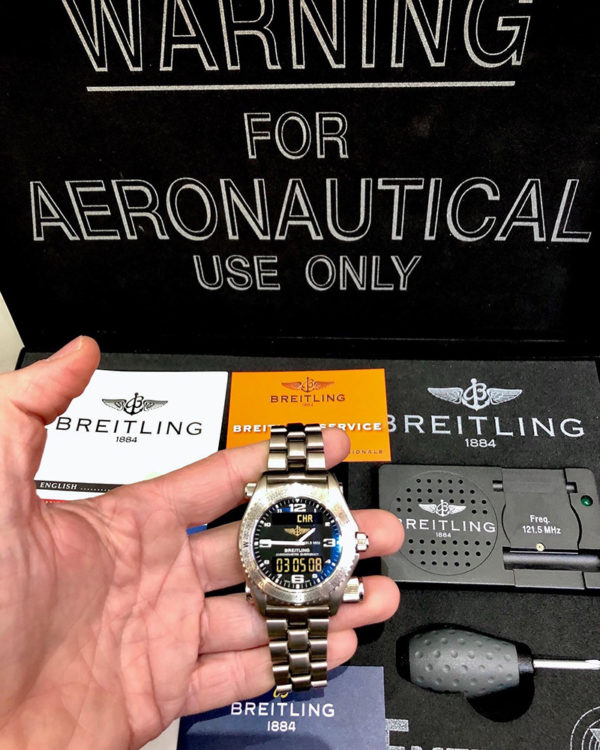 Breitling Emergency Titane comme neuve