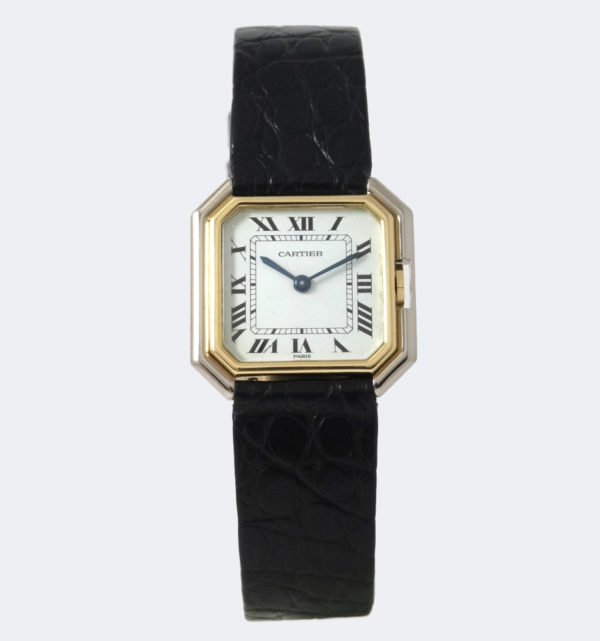 Cartier Ceinture deux ors cadran Paris