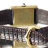 Cartier Tank Vermeil Cadran Chocolat