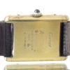 Cartier Tank Vermeil Cadran Chocolat