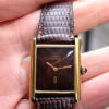 Cartier Tank Vermeil Cadran Chocolat