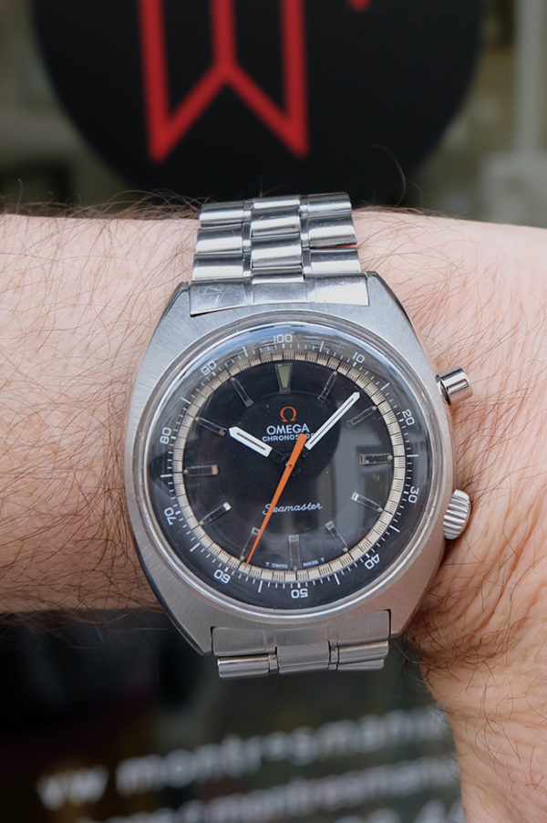 Omega Seamaster Chronostop Jumbo Circa 1969 Réf 145.007