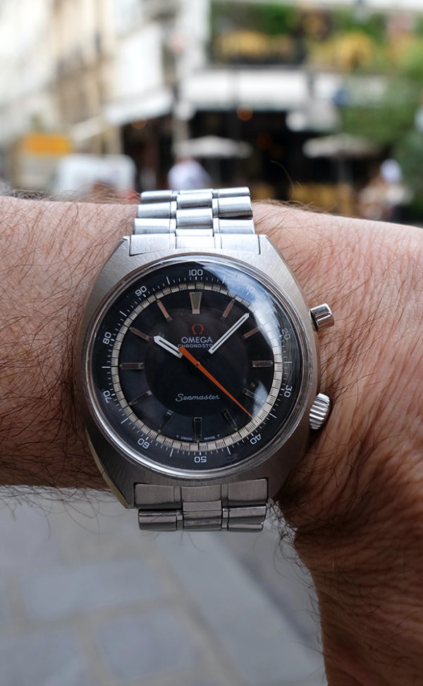 Omega Seamaster Chronostop Jumbo Circa 1969 Réf 145.007