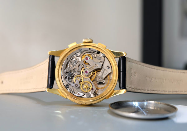 Breitling Datora Astronomique Chronograph Gold Plated Moon Phase