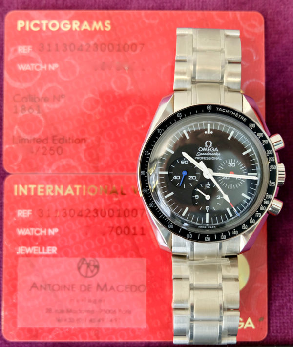 Omega Speedmaster Raid jamais portée 250 ex