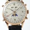 Juvenia Ephemeris Triple Calendar rose gold Moon Phase 36mm