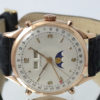 Juvenia Ephemeris Triple Calendar rose gold Moon Phase 36mm