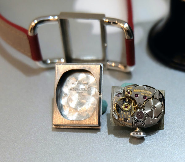 Jaeger-LeCoultre Etrier Hermes Mini Lady circa 1950 remontage manuel