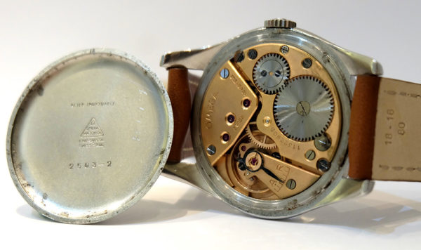 Omega Calibre 30T2 Circa 1948 Oversize Military style Dial