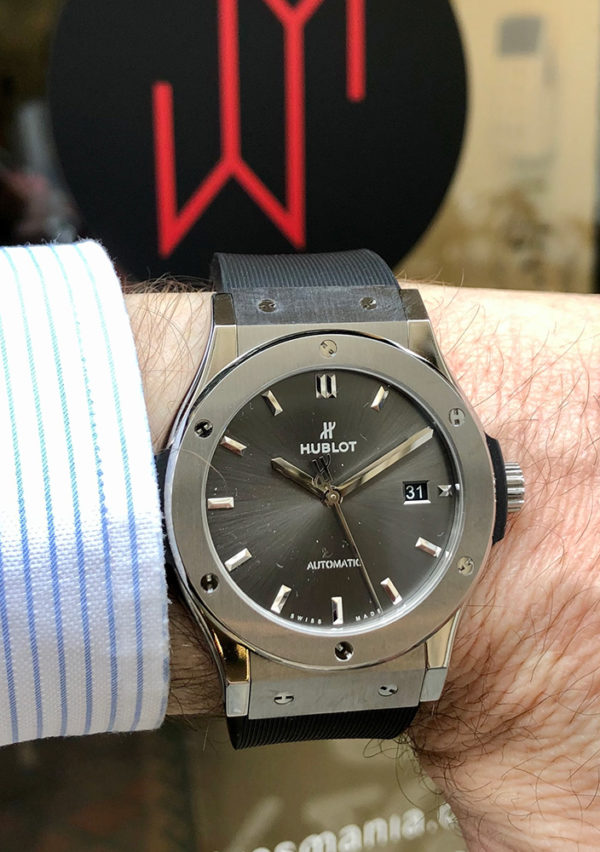 Hublot Classic Fusion Racing Grey TITANIUM 42mm comme neuve