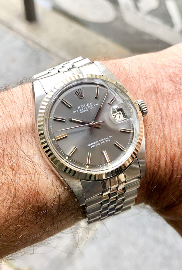 Rolex Datejust 36 Circa 70 Sigma Grey Dial Mint condition