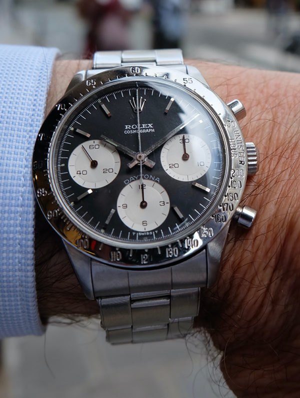 Rolex Daytona 6239 Black Dial Blueberry Daytona Circa 1968