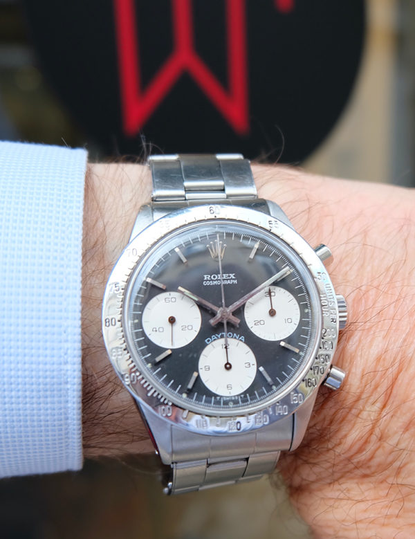 Rolex Daytona 6239 Black Dial Blueberry Daytona Circa 1968