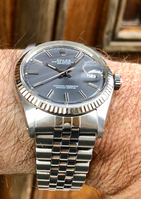 Rolex Datejust 36 Circa 70 Sigma Grey Dial Mint condition