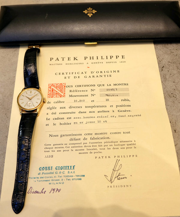 Patek Philippe Calatrava full set Circa 1970 Waterproof case